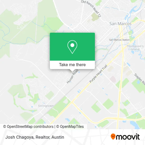 Josh Chagoya, Realtor map