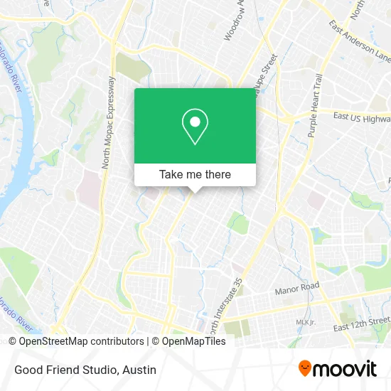 Good Friend Studio map