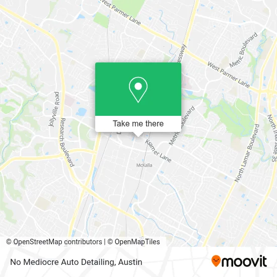 No Mediocre Auto Detailing map