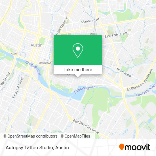 Autopsy Tattoo Studio map