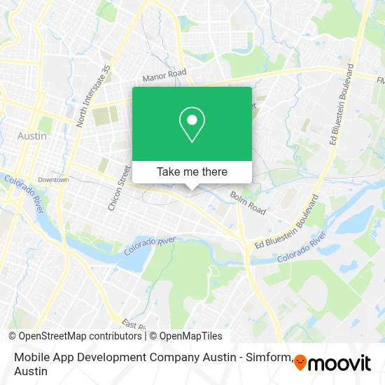 Mobile App Development Company Austin - Simform map