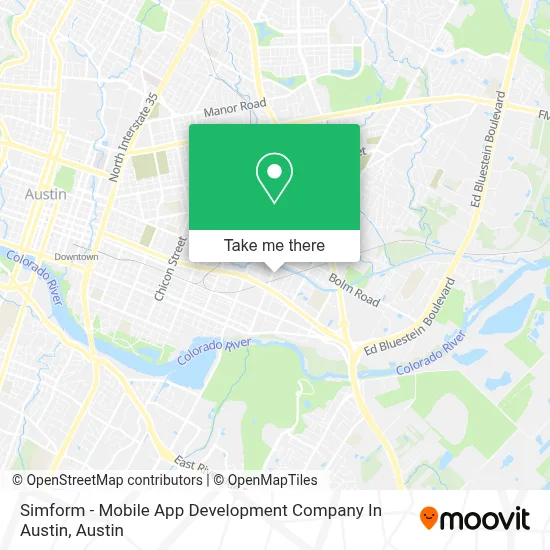Mapa de Simform - Mobile App Development Company In Austin