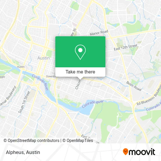 Alpheus map