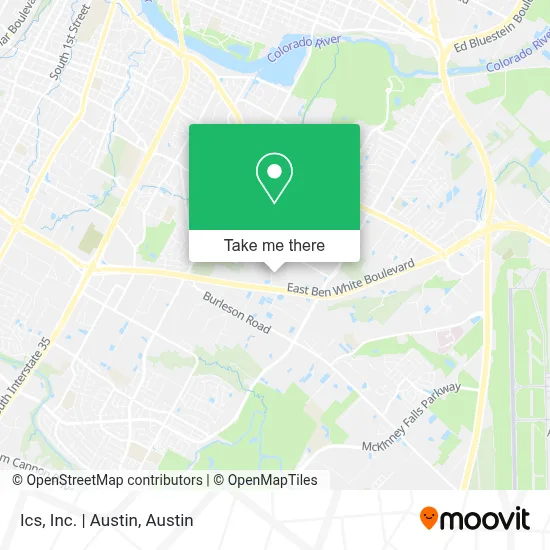 Ics, Inc. | Austin map