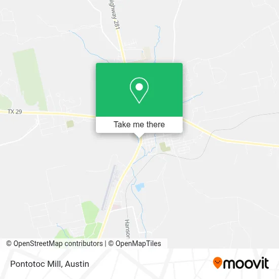 Pontotoc Mill map