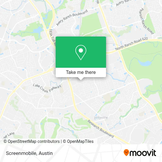 Screenmobile map