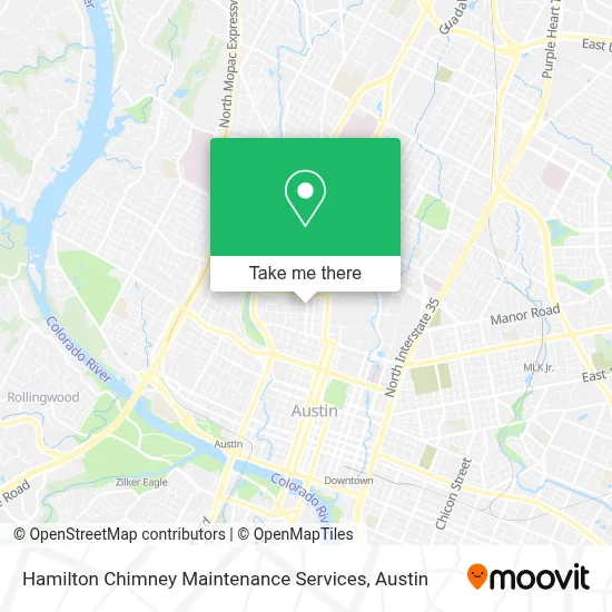 Hamilton Chimney Maintenance Services map