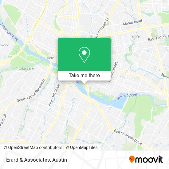 Erard & Associates map