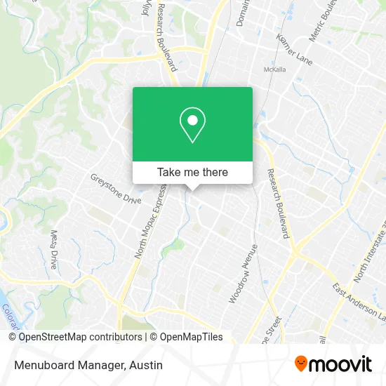Menuboard Manager map