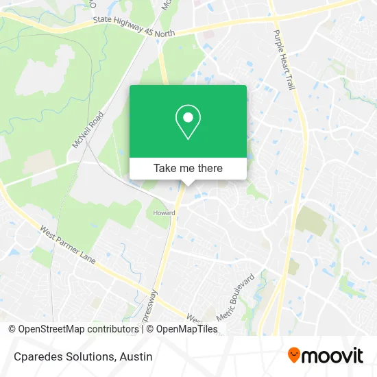 Cparedes Solutions map