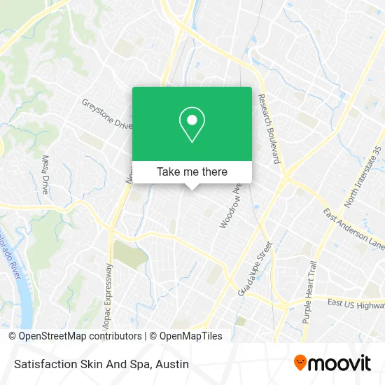 Satisfaction Skin And Spa map
