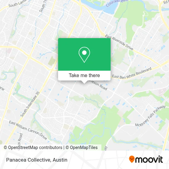 Panacea Collective map