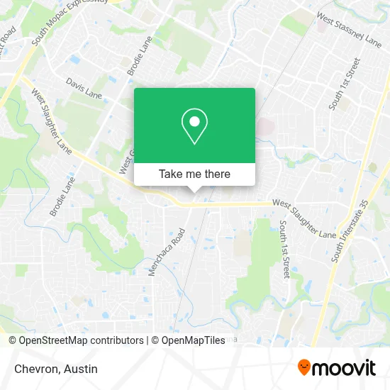 Chevron map