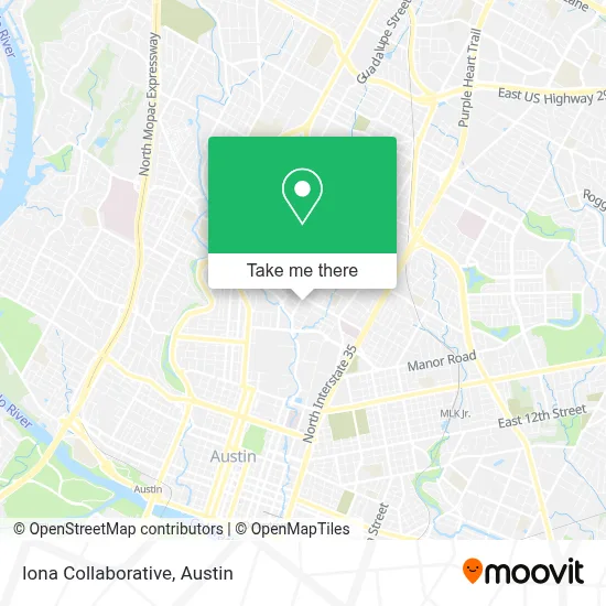 Iona Collaborative map