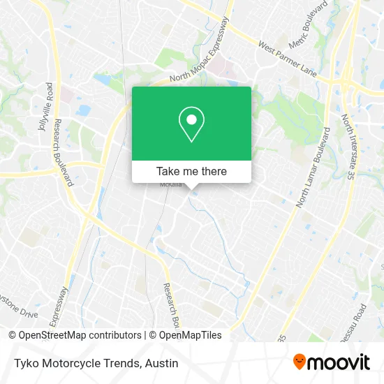 Tyko Motorcycle Trends map