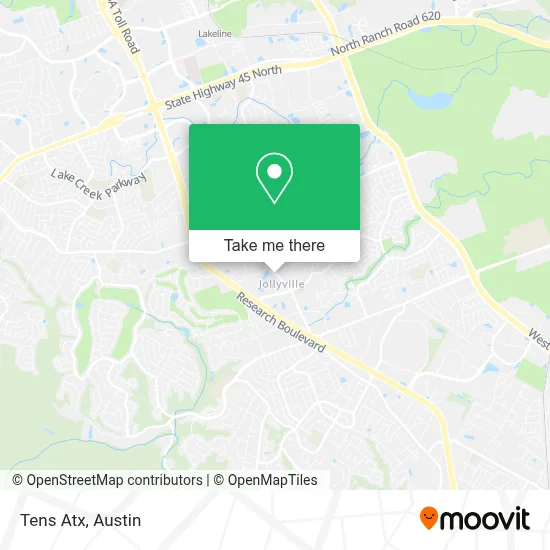 Tens Atx map