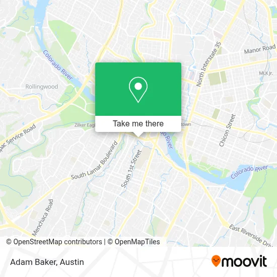 Adam Baker map