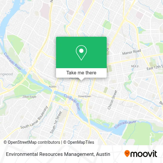 Environmental Resources Management map