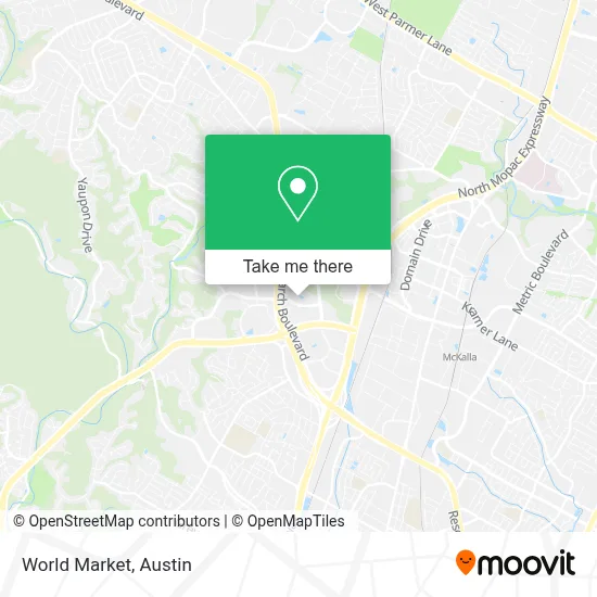 World Market map