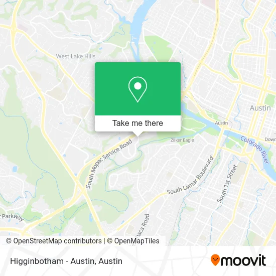 Higginbotham - Austin map
