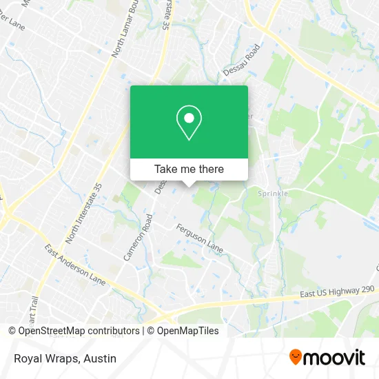 Royal Wraps map