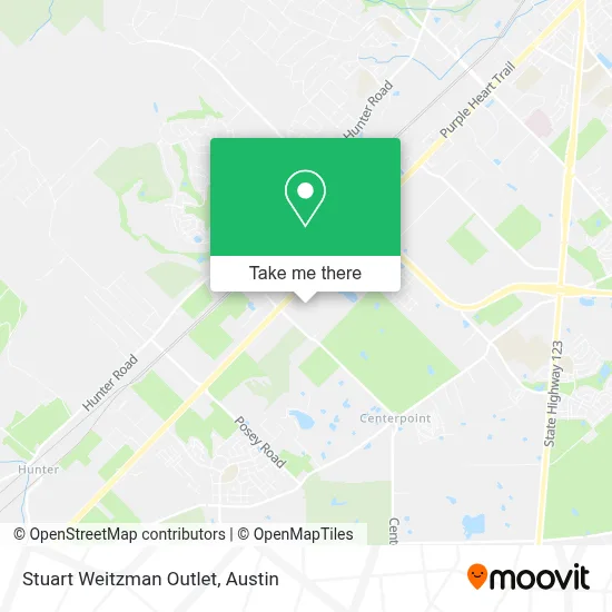Stuart Weitzman Outlet map