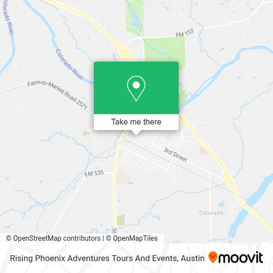 Mapa de Rising Phoenix Adventures Tours And Events
