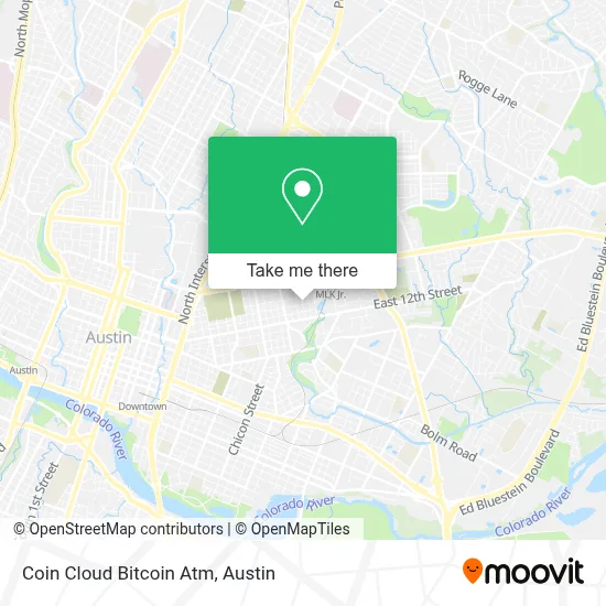 Coin Cloud Bitcoin Atm map