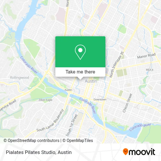 Pialates Pilates Studio map