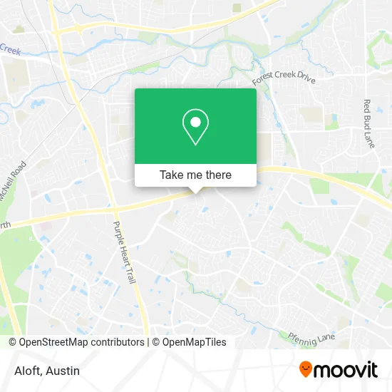 Aloft map