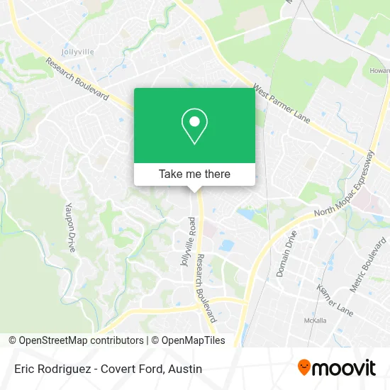 Eric Rodriguez - Covert Ford map