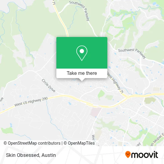 Skin Obsessed map