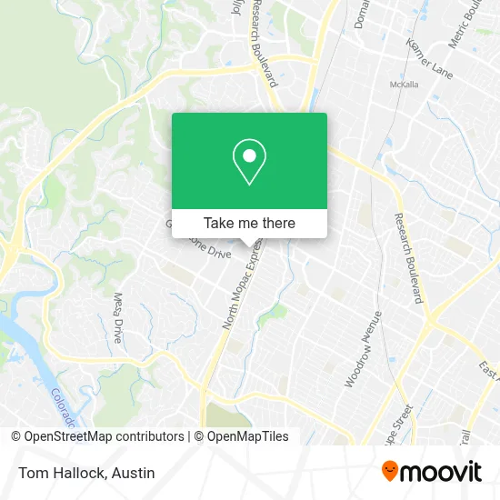 Tom Hallock map