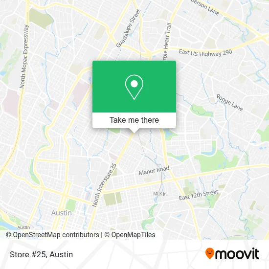 Store #25 map