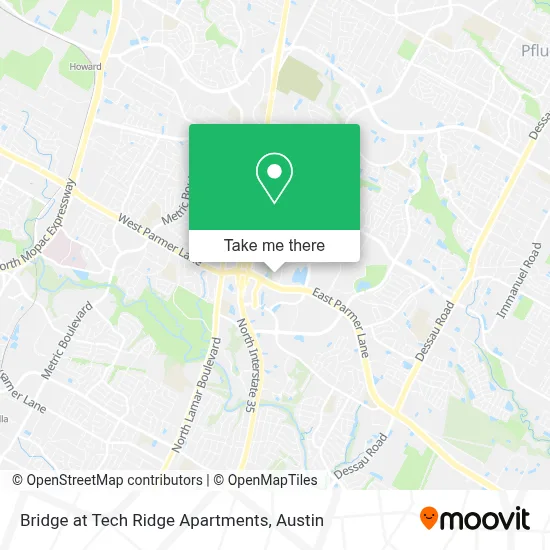 Bridge at Tech Ridge Apartments map