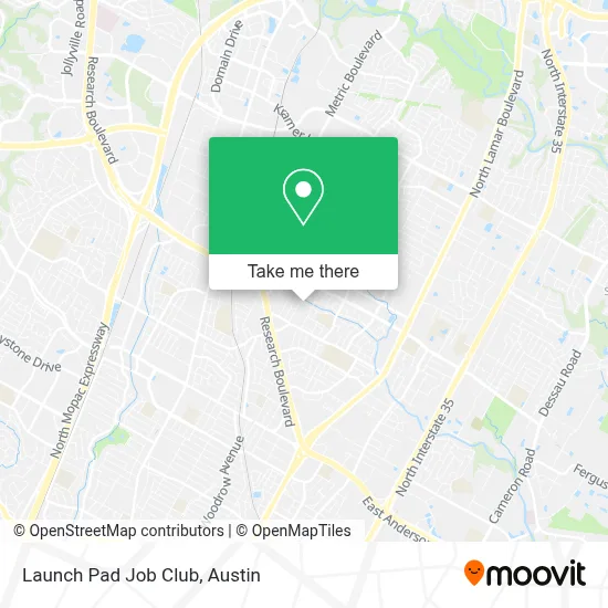 Launch Pad Job Club map