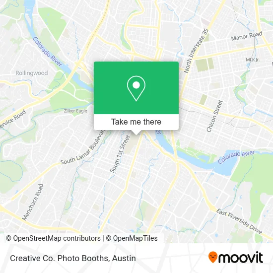 Creative Co. Photo Booths map