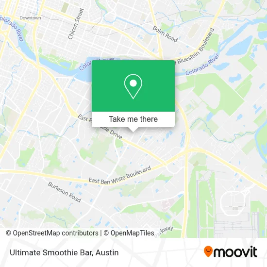 Ultimate Smoothie Bar map
