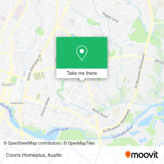 Conn's Homeplus map