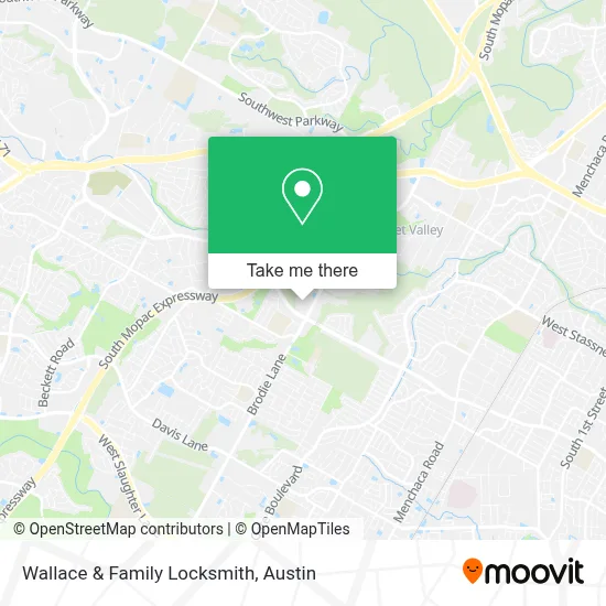 Wallace & Family Locksmith map