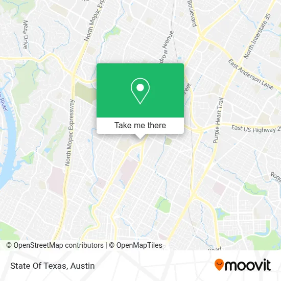State Of Texas map
