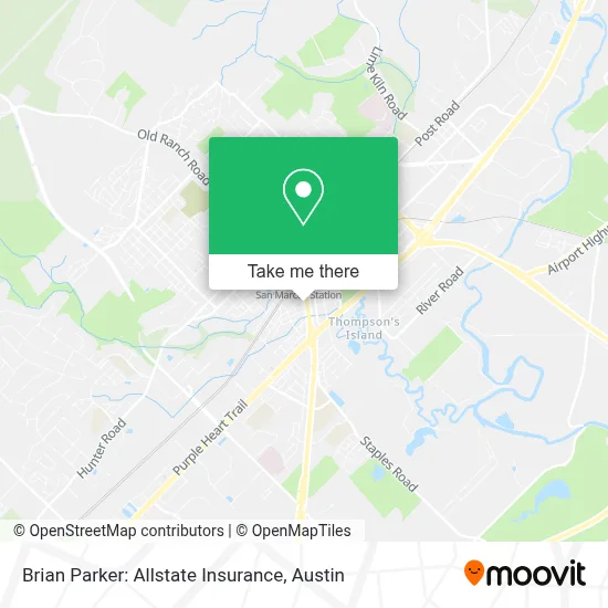 Brian Parker: Allstate Insurance map