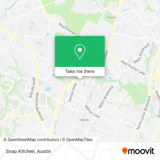 Snap Kitchen map