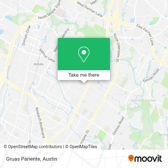Gruas Pariente map