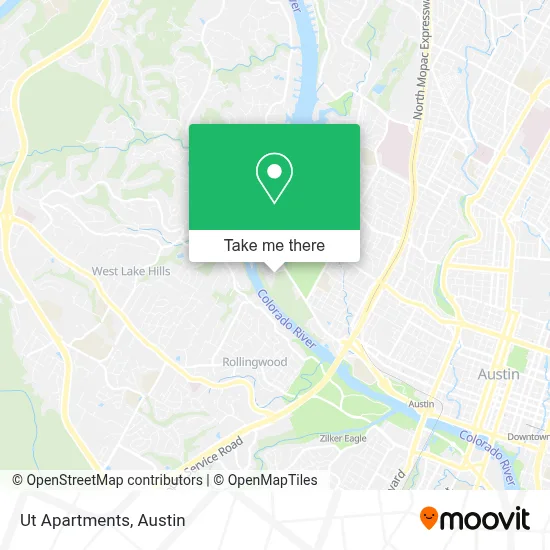 Ut Apartments map