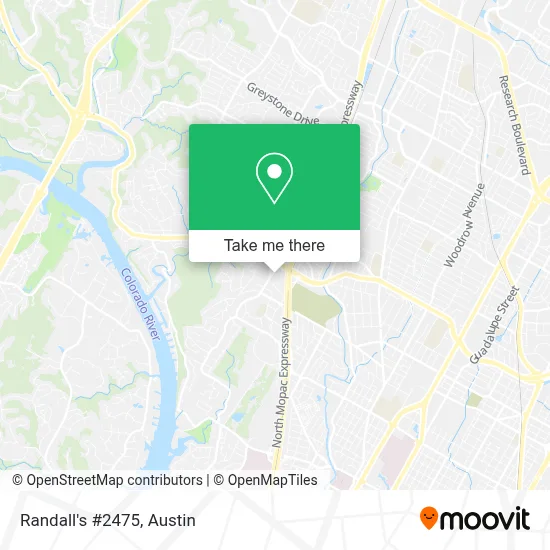 Randall's #2475 map