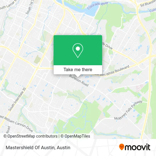 Mastershield Of Austin map
