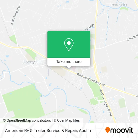 American Rv & Trailer Service & Repair map