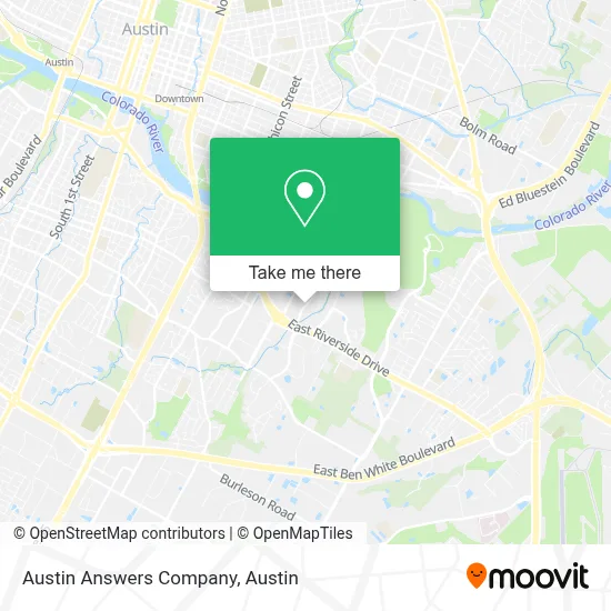 Austin Answers Company map