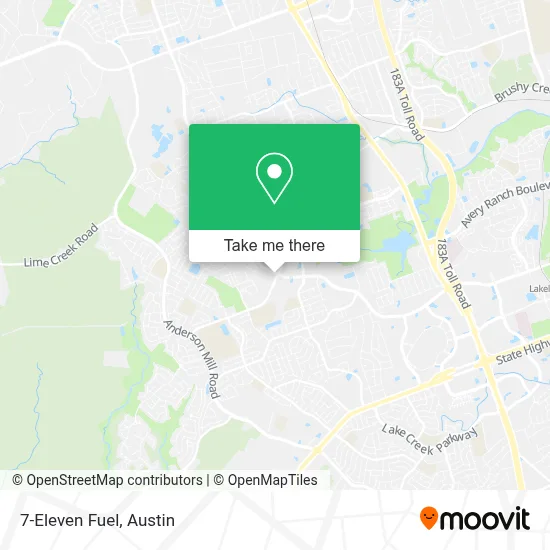 7-Eleven Fuel map